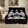1pc Manchester United Manchester City Blanket, Home Printed Throw Blanket - Soft Blanket Gift for Family, Washable Sofa Bed Blanket