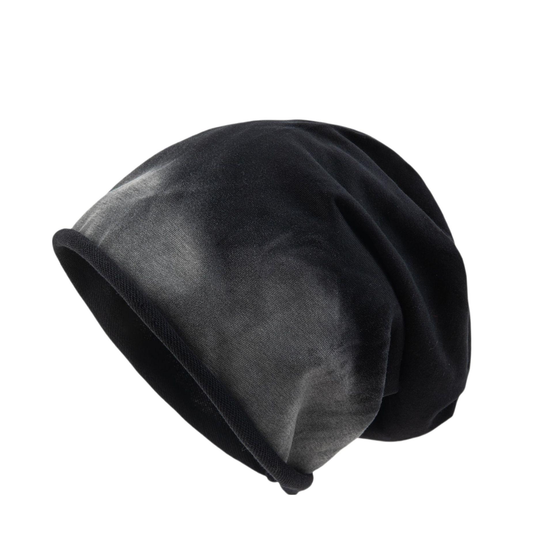 

Женская градиентная хлопковая шапка-бини - Универсальная, модная, удлиненная повязка на голову для весны и лета One Size