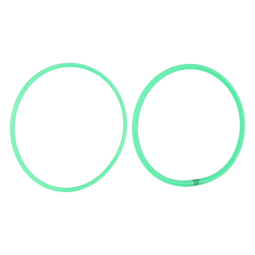10 Pcs Agility Speed Rings Balance Coordination Sensory Training Jumping Hoop Hollow Green 13.78in