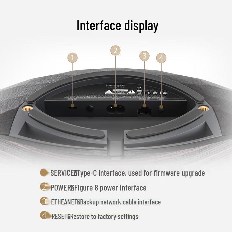 Bowers & Wilkins Formation Wedge Wireless HIFI Speaker