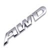 3D Metal Car Letters AWD Logo Emblem Sticker Fender Trunk Badge Accessories For Honda Civic CRV Subaru Mazda Toyota RAV4 Kia