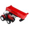 Trattore Radiocomandato Con Rimorchio Telecomando Rc Luci - Rosso
