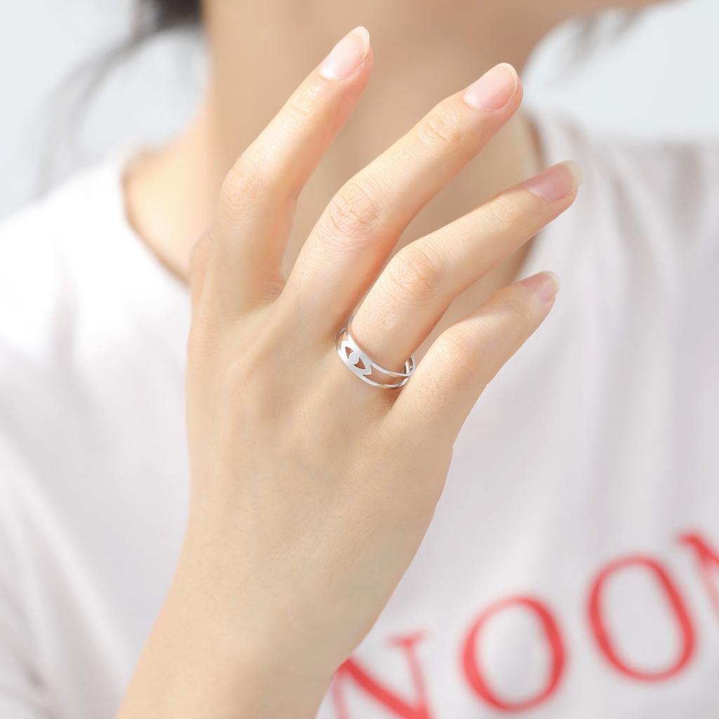 Ornate Gold & Silver Open Ended Metal Fashion Toe Rings