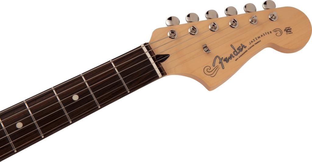Fender Hybrid II Electric Made In Rosewood Sunburst Jazzmaster® Guitar, Japan, Fingerboard, 3-Color