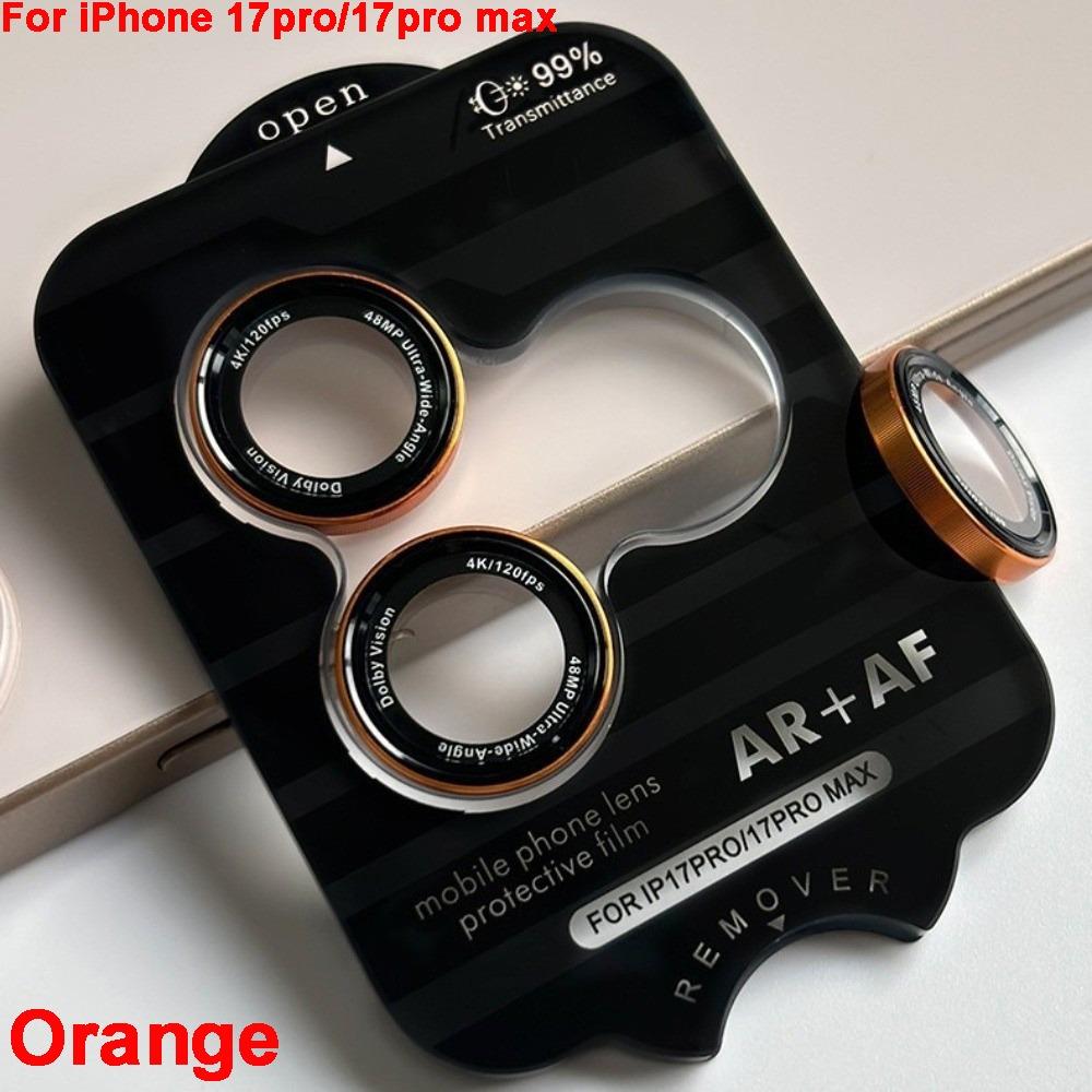 Camera-like AR Camera Lens Protector Metal Lens Ring Protector for iP17 Pro Max Air