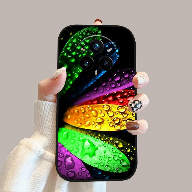 Fashion Case For Oppo Realme 14 Pro Soft Silicone TPU Phone Bumper Shells For Realme14 Pro Capa RMX5056 Protective Fundas Cover