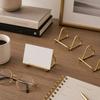 Multifunctional Name Card Stand Heart Shape Card Display Stand Desk Bracket Front Desk