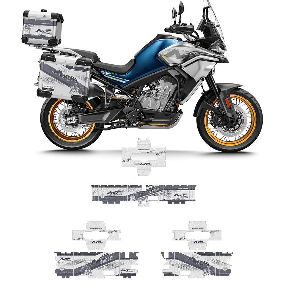 800MT Zubehör Gepäck Motorrad Aufkleber-Set Koffer Aufkleber Für CF MOTO 800 MT 800MT 2022 2023 2024