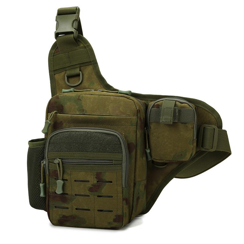 

Водонепроникна рибальська наплічна сумка для активного відпочинку, велоспорту, кросбоді, нагрудна, однолямкова, для подорожей, скелелазіння, кемпінгу, тактична сумка