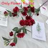 Camellia Flower Artificial Wedding Display Home Decoration Photography Props