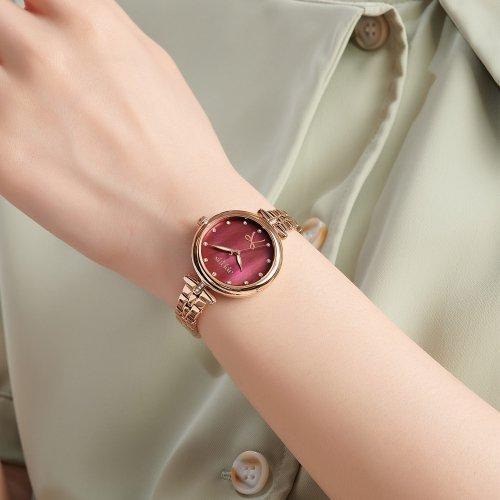 [JULIUS] JULIUS Women s Metal Band Wristwatch JA-1310 A