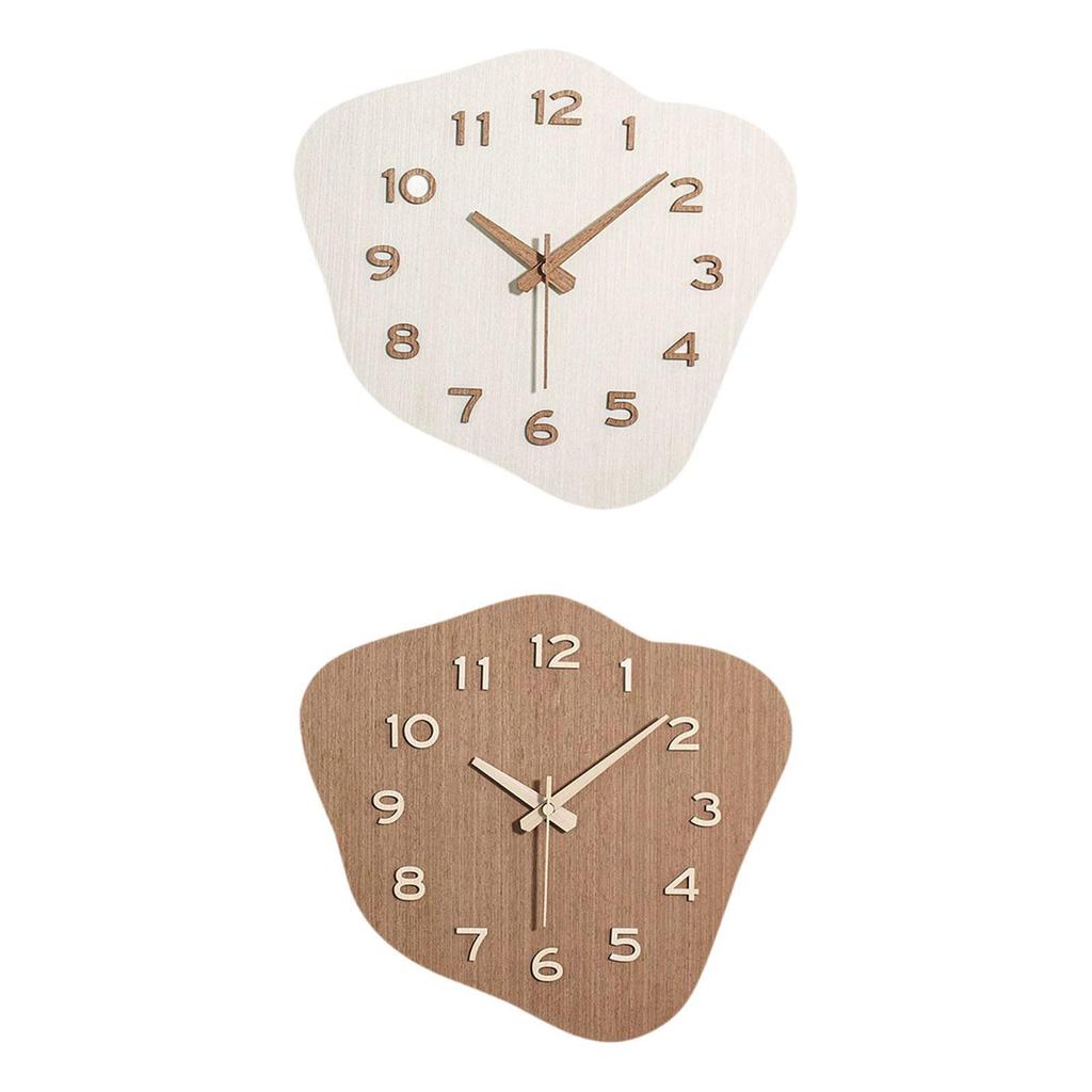 Wall Clock Asymmetrical Clock Silent Home Decoration Interior Minimalist Design