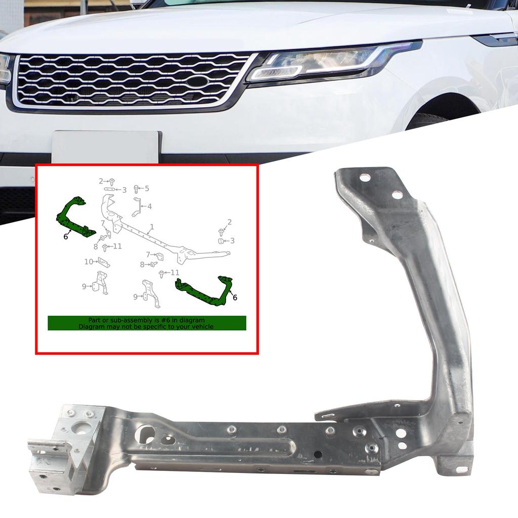 Staffa fissa in alluminio Staffa faro LR091688 LR152526 Per Land Rover Range Rover Velar L560 2017-2023