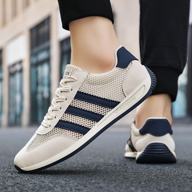 Summer men's shoes new driving shoes soft sole lightweight fashion shoes mesh breathable men's shoes sports and leisure shoes