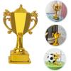 Cabilock Mini Trophy Plastic Small Award 3.35x1.97x1.97 Inches Dollhouse Accessory
