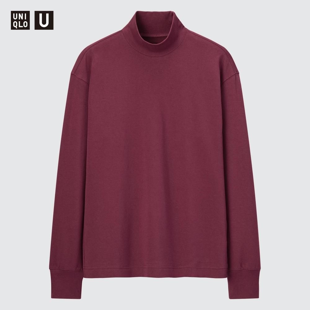 

ХЛОПКОВАЯ ВОДОЛАЗКА UNIQLO JAPAN HEATTECH T С ДЛИННЫМ РУКАВОМ