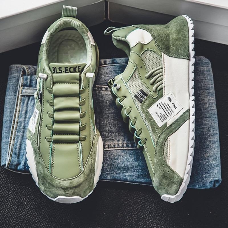 Herrsneakers Lyxmärke Casual Skor Andningsbara Sport Löparskor Tennis Träningsskor för Män Plattform Vulkaniserade Skor