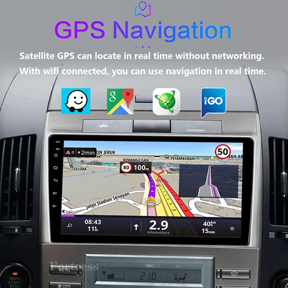 2Din Android Car Stereo Radio Multimedia Video Player For Toyota Corolla Verso AR10 2004-2009 Navigation GPS 2 Din Carplay