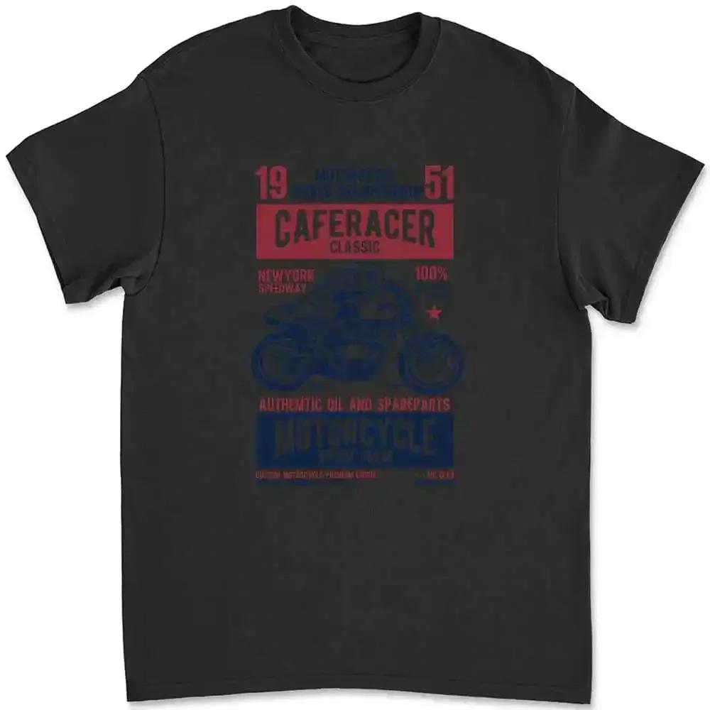 Caferacer Classic Race Motorcycle Biker T-shirt QUWL
