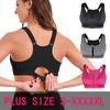 Sports Bras Women Zipper Push Up Vest Underwear Shockproof Breathable Gym Fitness Athletic Running Yoga Sport Tops