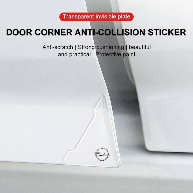 pdcr2 Car Door Corner Anti-collision Covers Protection Stickers For Opel Corsa Astra Mokka Grandland X Insignia Zafira Vivaro Combo