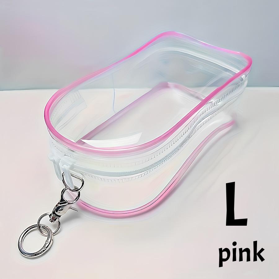 2/1 Stück Transparente Puppen-Aufbewahrungstasche für LABUBU Staubdichte Schutzbox Tragbare PVC-Plüschtier-Display-Hülle mit Schlüsselanhänger-Haken