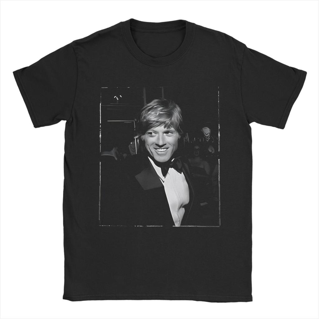 Robert Redford Legends Never Die Movie Star T-Shirts Men Funny Tee Shirt Crew Neck Short Sleeve T Shirt Printing Clothes