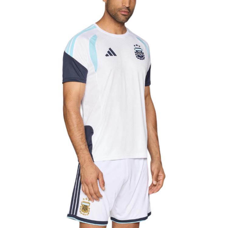 adidas Maglia da Calcio Performance Argentina Girocollo Manica Corta con Logo Uomo top JY7029