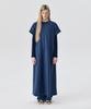 Bundercammer Short Sleeve Ponte Dress_Smoke Blue