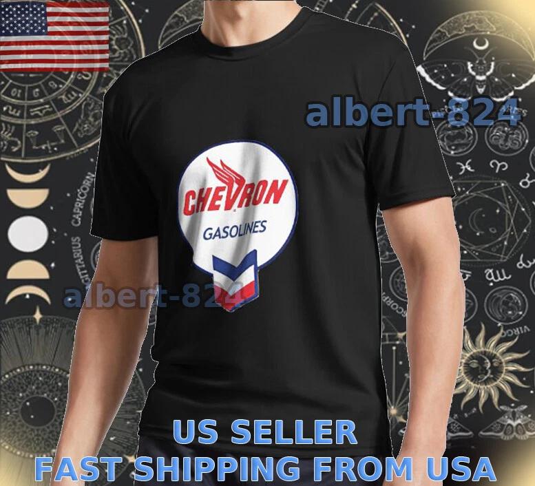 

NEW SHIRT VINTAGE ROUND CHEVRON GASOLINES T shirt FUNNY AMERICAN SIZE S TO 5XL 4XL