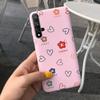 For Huawei Nova 5T Case Honor 20 Fashion Art Painted Cover Soft Slim Phone Case For Huawei Nova 5T 5 T Honor20 Back Cover Bumper
