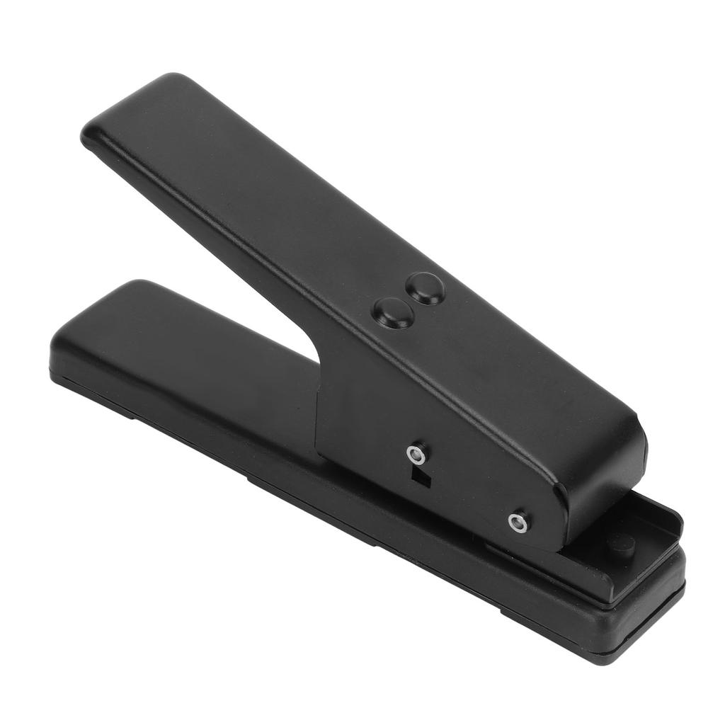 Guitar Pick Maker Black Portable Guitar Pick Punch Cutter with Pickup Strip Sheet Sand Paper for DIY