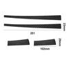 4Pcs Carbon Fiber Rearview Mirror Cover Trim Strip For Toyota Hilux 2015-