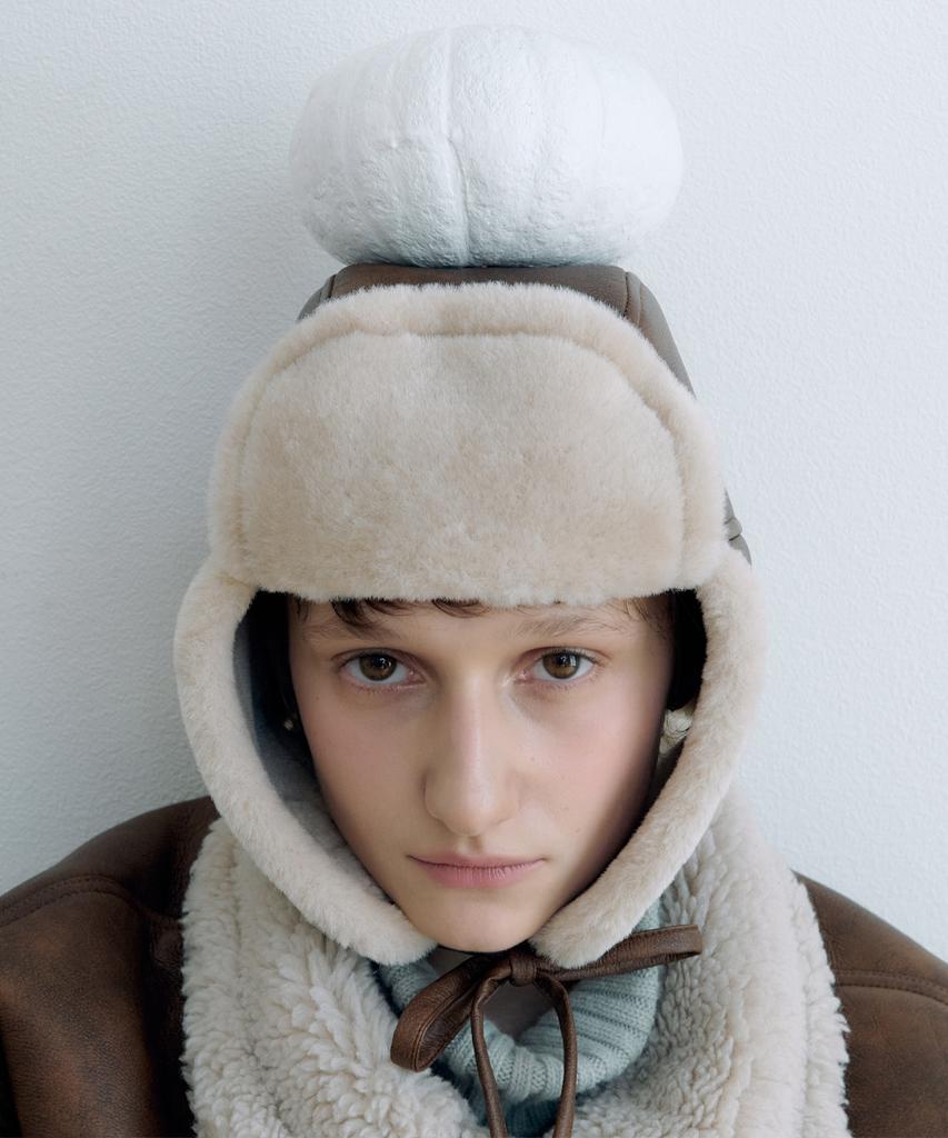SINOON Mustang Trooper Hat (Deep Brown)