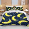 10 Sizes Fruit Pattern Bedding Three Piece Set King Size Double Bedding Set Microfiber Duvet Cover Set  Queen Duvet Cover Set