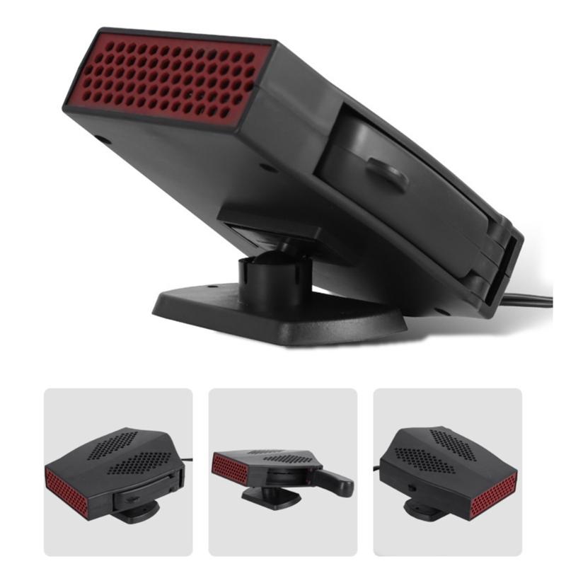 Car Demister Defroster Warm Air Blower Electric Window Heating Dryer Fan Heater