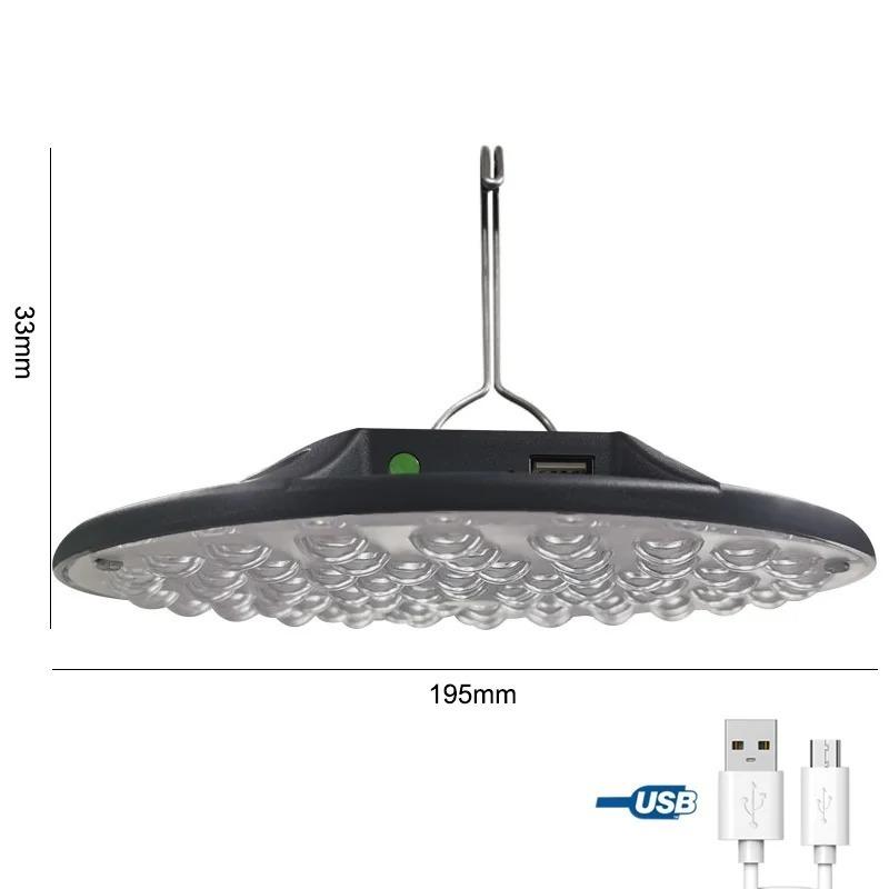 

200 Вт светодиодный фонарь для кемпинга, перезаряжаемый фонарь для кемпинга, портативный аварийный фонарик, светильник для рыбалки, уличный ремонт, аварийный ремонт 2400mah-1PCS