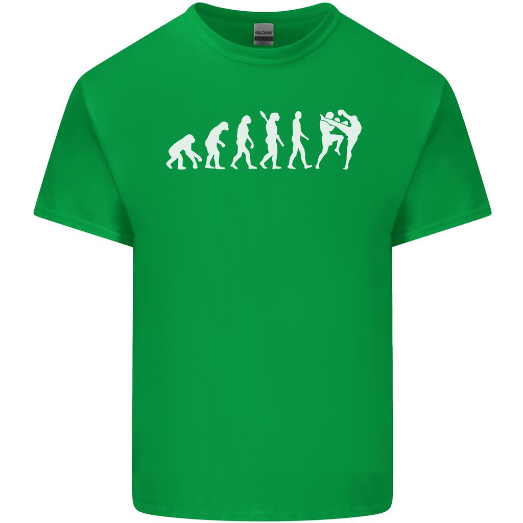 Muay Thai Evolution Contact MMA Martial Arts Unisexs Light Cotton TShirt