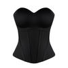 Cross-border European & American Sexy Off-Shoulder Fishbone Corset Slimming Vest
