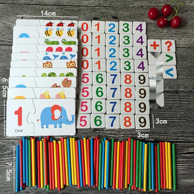 Number Recognition Cards: Educational Table Game for Kindergarten Kids