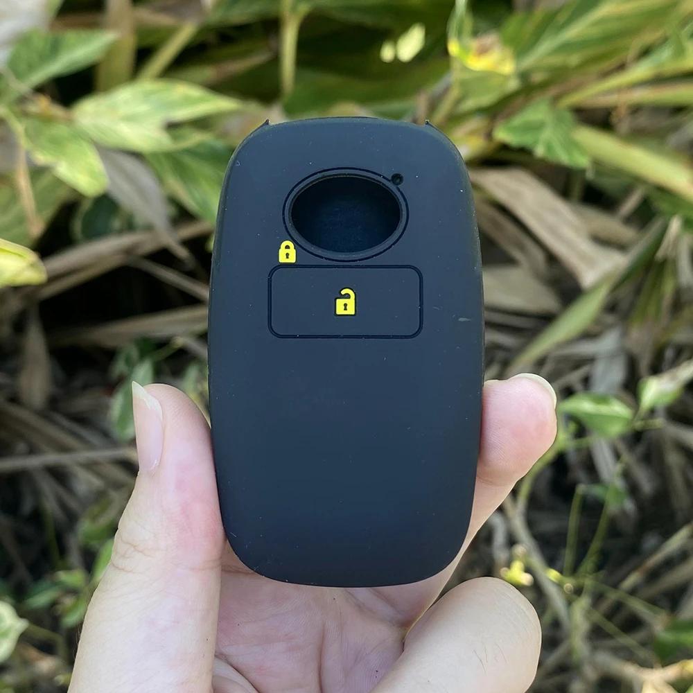 Silicone Car Key Cover Case Shell for Toyota RAIZE for Daihatsu Rocky 2 Buttons Key Cover Case Car Accessories