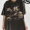Comfort Colors® Disney Halloween Mouse Shirt, Vampire Mickey T-Shirt, Disney Spooky Pumpkin Shirt, Trick Or Treat Shirt, Halloween Party Tee