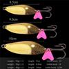 FTK 1PC 8 Colors Spoon Fishing Lure 30g/32g/40g with Treble Hook Bass CrankBait Spoon Crank Bait