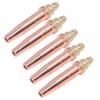 5PCS Cutting Tips Split Isobaric Propane Gas Welding Nozzles Machine Torch Consumables