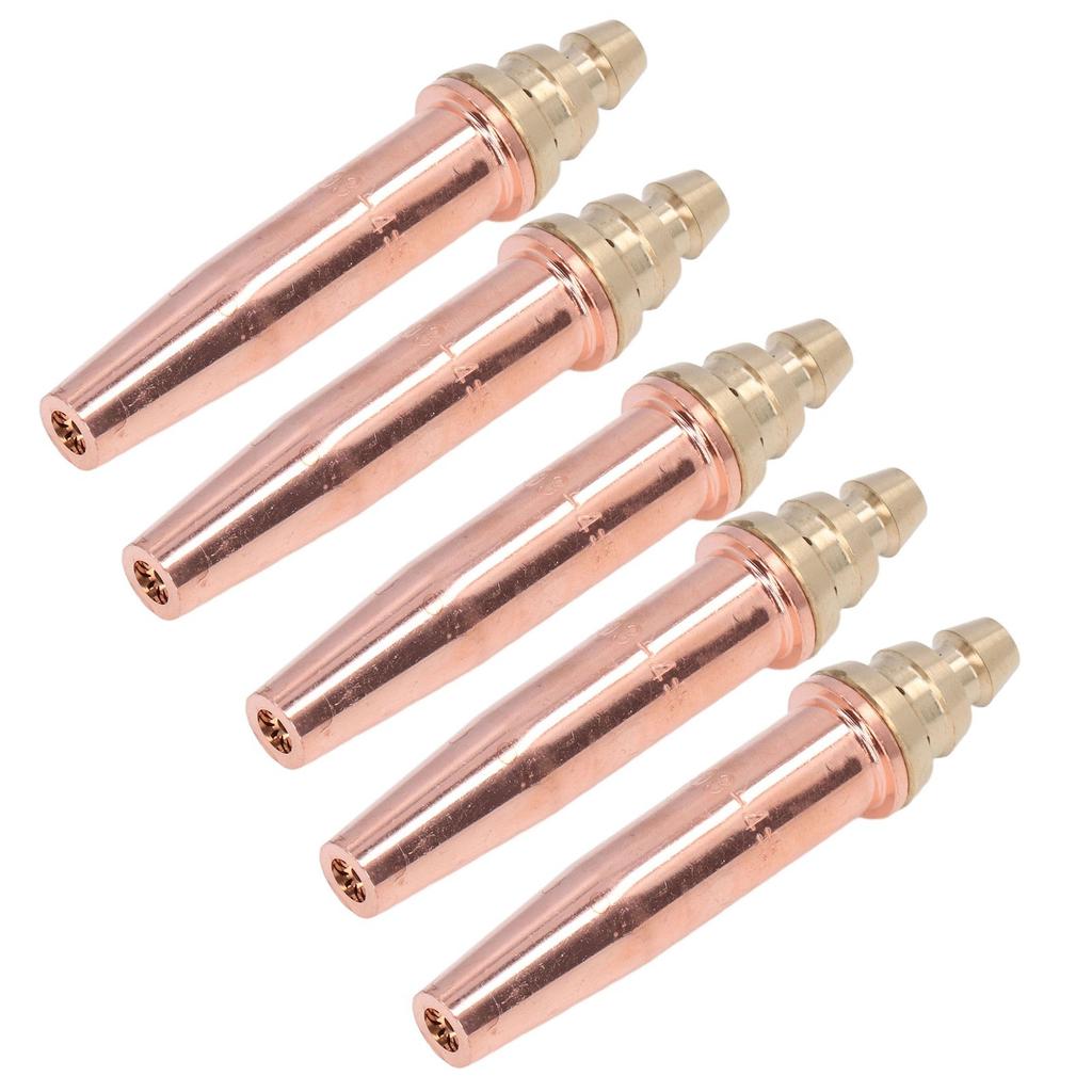 5PCS Cutting Tips Split Isobaric Propane Gas Welding Nozzles Machine Torch Consumables