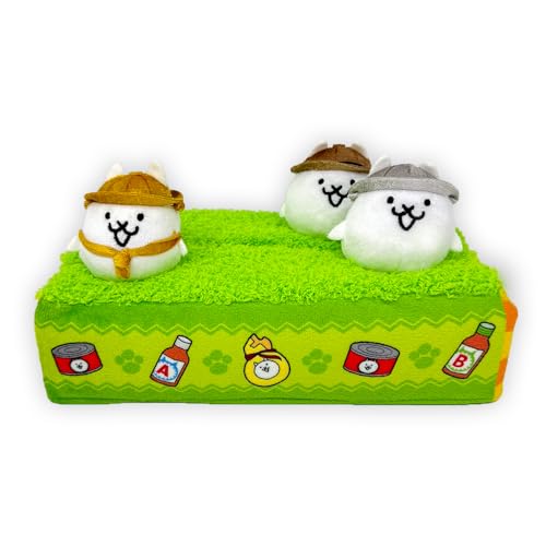 The Battle Cats Diorama Tissue Case 2 with Toy Diamond, Approx. 24cm
