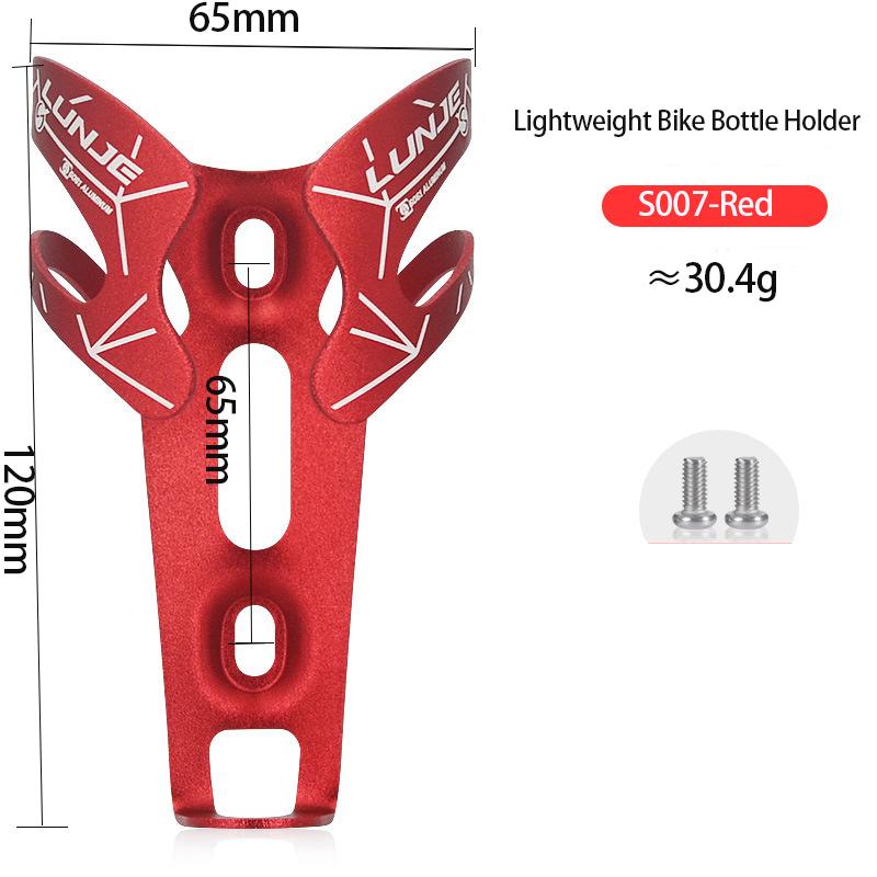 MTB Water Bottle Holder Lightweight Bicycle Cup Cage Rack Mtb Mountain Road Aluminum Alloy Bike Accessories 6