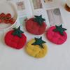 Tomato Shape Coasters, Cotton Filling, Insulated Heat Resistant Coffee Coasters, Table Decoration