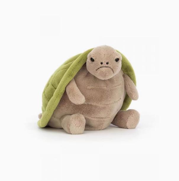 Peluche Rilassante Timmy Tartaruga per Bambini - Bambola di Stoffa Carina Regalo per Bambine