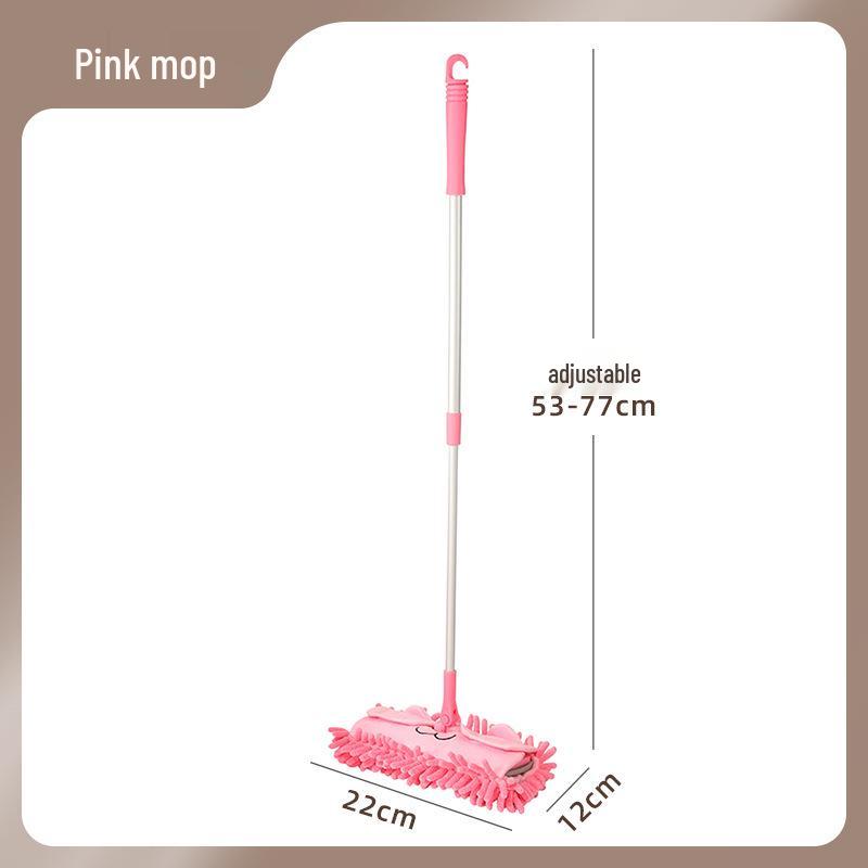 Kids' Pretend Play Cleaning Set: Broom, Mop, and Dustpan with Little Pig Design